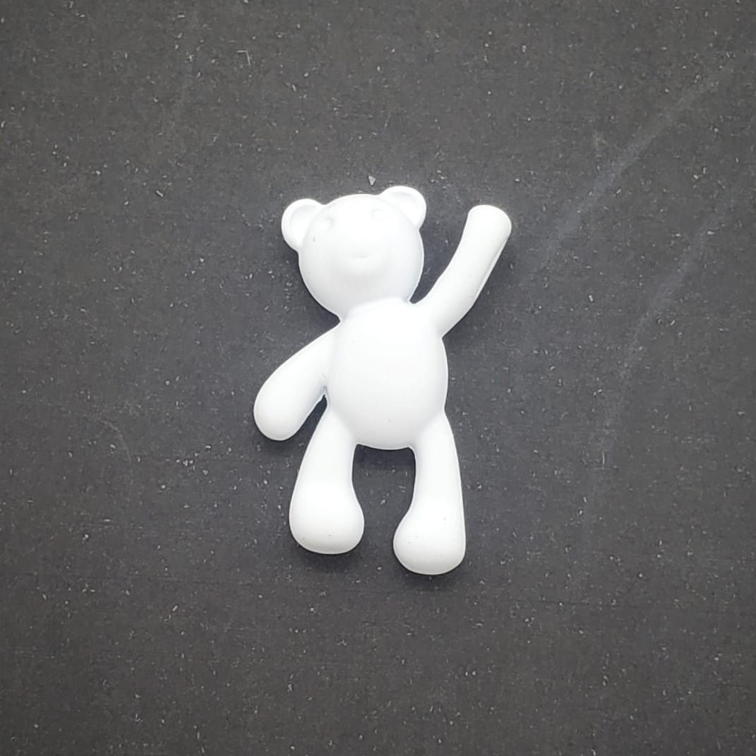 Dije Oso Mate Esmaltado Dije - Accesorios Rubi