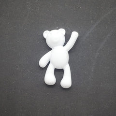 Dije Oso Mate Esmaltado Dije - Accesorios Rubi