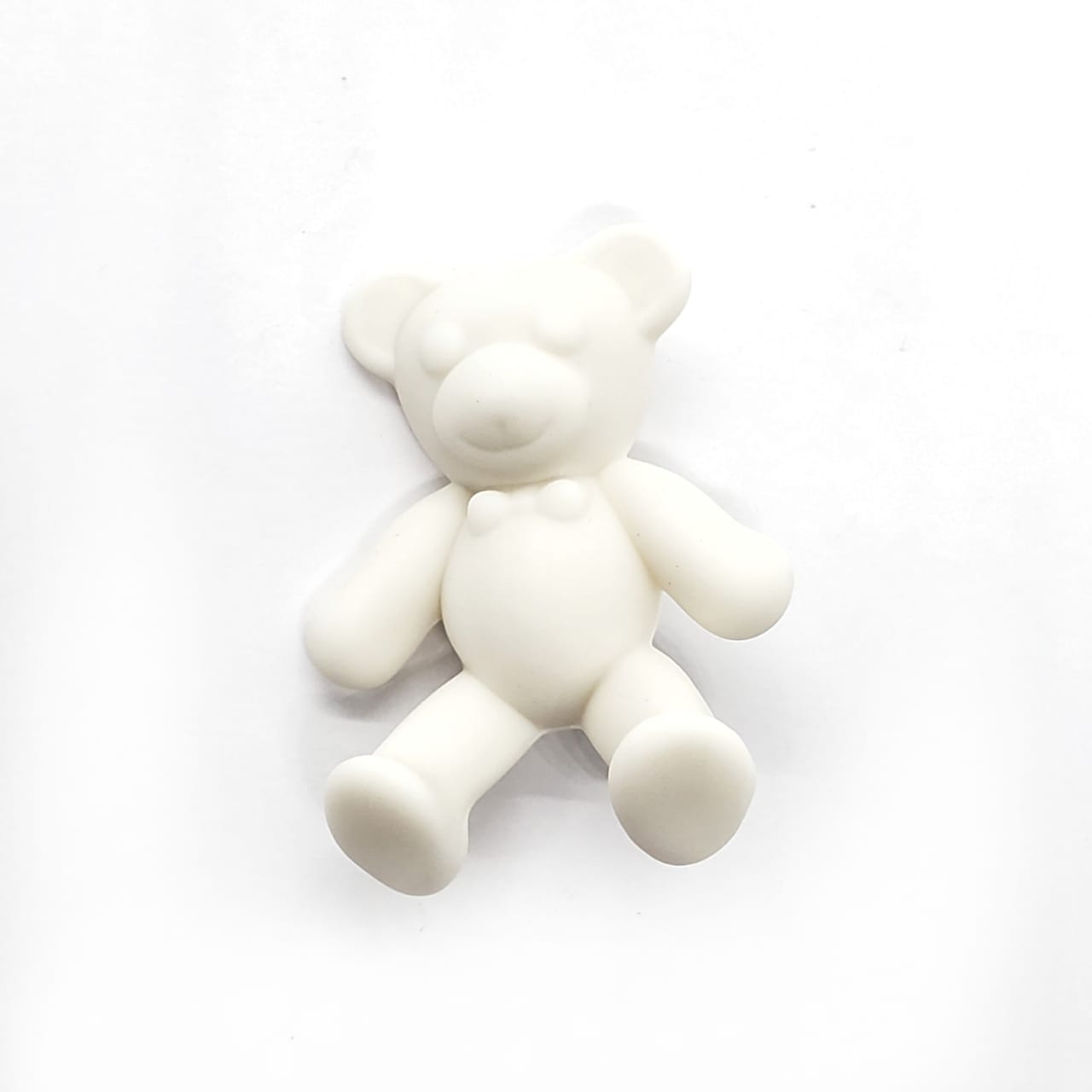 Dije Oso Mate Transversal de Acrílico Dije - Accesorios Rubi