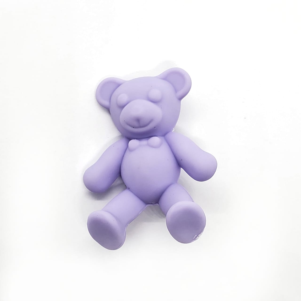 Dije Oso Mate Transversal de Acrílico Dije - Accesorios Rubi