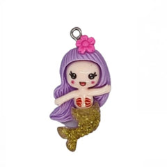 Dije Sirena Acrílico Dije - Accesorios Rubi