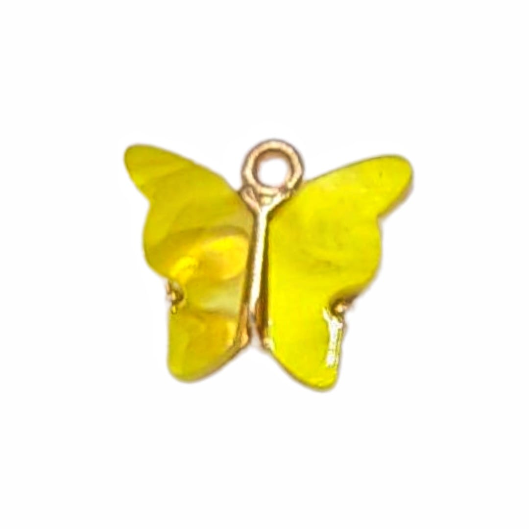 Dije mariposa de acrílico acrilicos - Accesorios Rubi