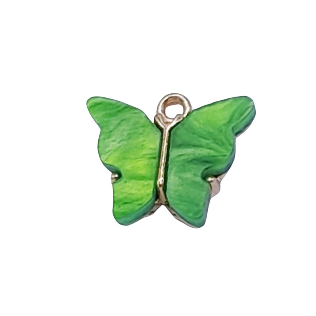 Dije mariposa de acrílico acrilicos - Accesorios Rubi