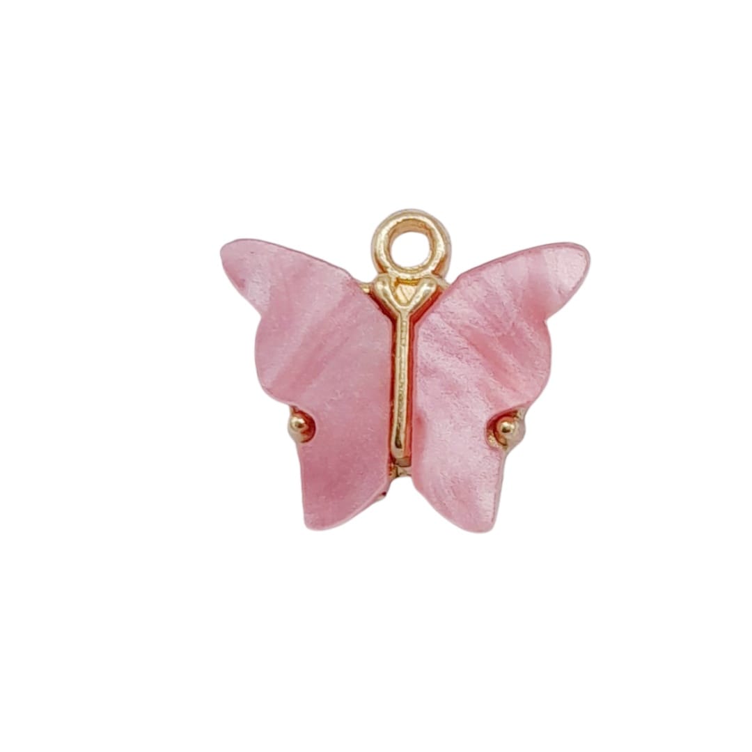 Dije mariposa de acrílico acrilicos - Accesorios Rubi