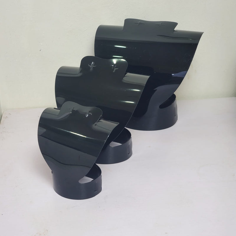 Exhibidor Negro Armable para Collar y Aretes Complementos - Accesorios Rubi