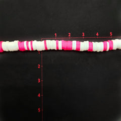 Fimo Puca Bicolor Fucsia y Blanco Luminoso Fimo - Accesorios Rubi