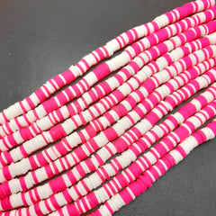 Fimo Puca Bicolor Fucsia y Blanco Luminoso Fimo - Accesorios Rubi