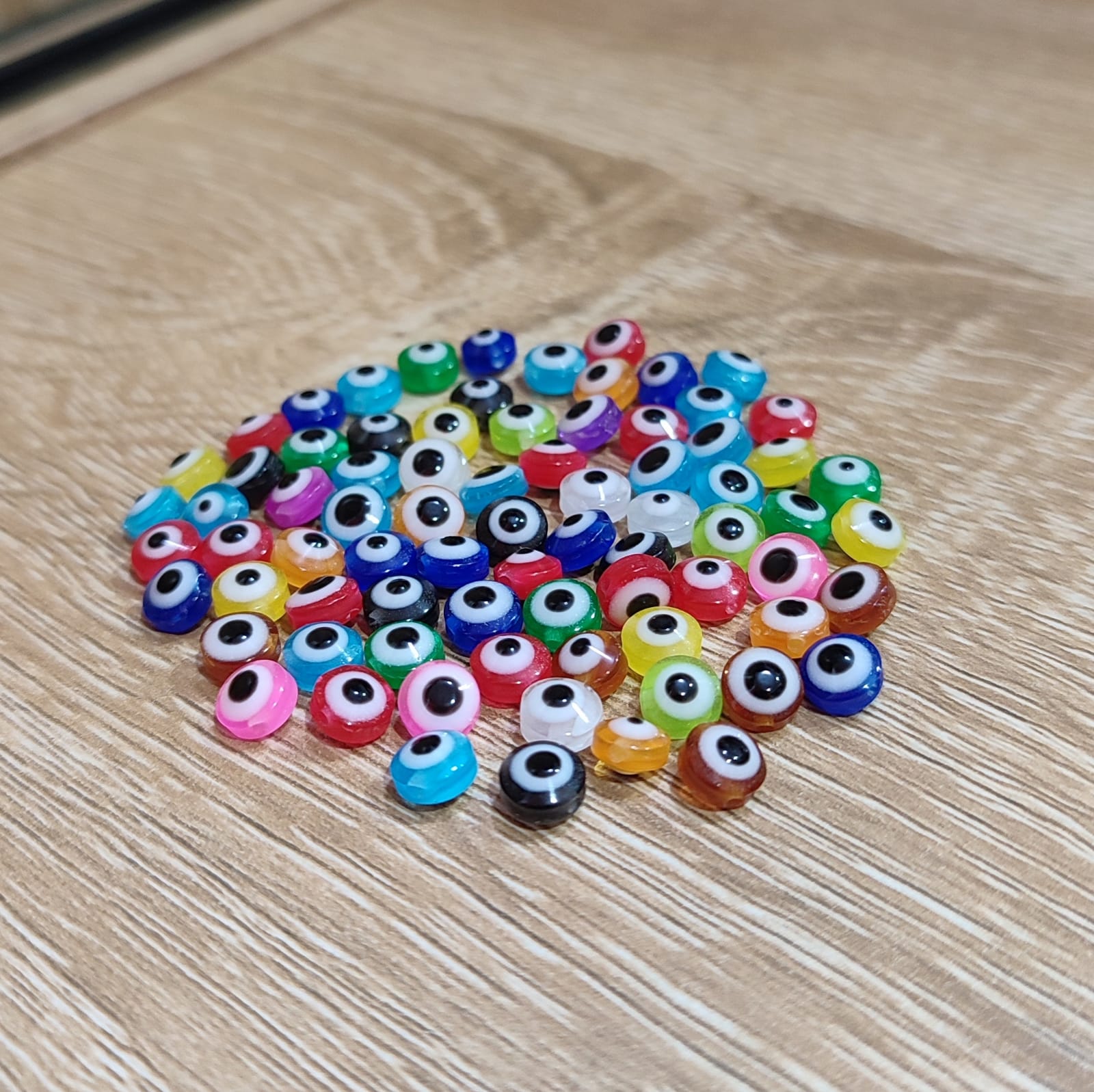 Ojo Turco Multicolor de Acrílico acrilicos - Accesorios Rubi