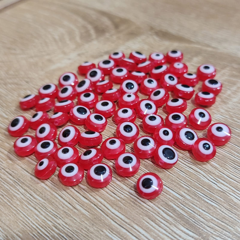 Ojo Turco Rojo de Acrílico acrilicos - Accesorios Rubi