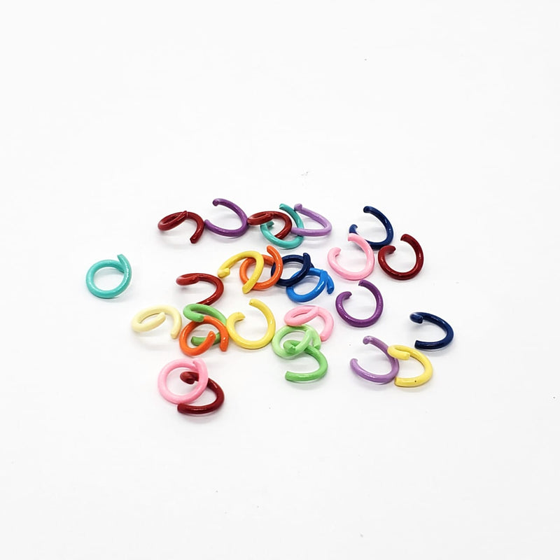 Paquete de Argolla Esmaltada Mixta Argollas - Accesorios Rubi