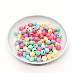 Separador Bola Lisa Nacarada Multicolor de Acrílico acrilicos - Accesorios Rubi