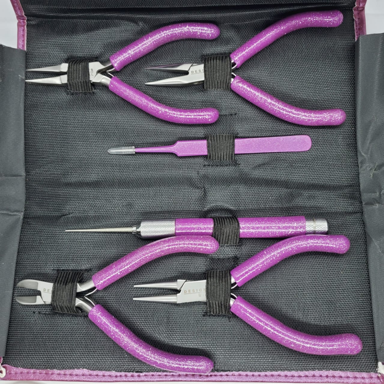 Set de Pinzas Designs Wire Glitter Pinza - Accesorios Rubi