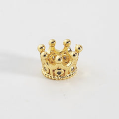 Dije corona 2 micropave con cristal zirconia Dije - Accesorios Rubi
