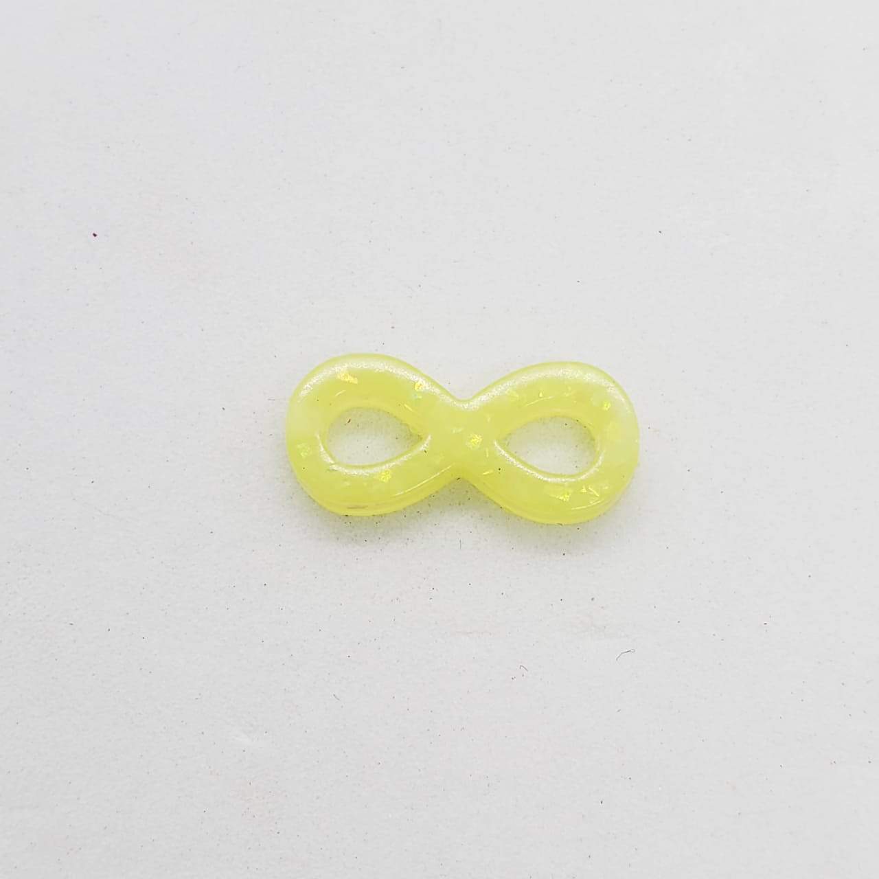 Dije Infinito Transversal de Acrílico acrilicos - Accesorios Rubi