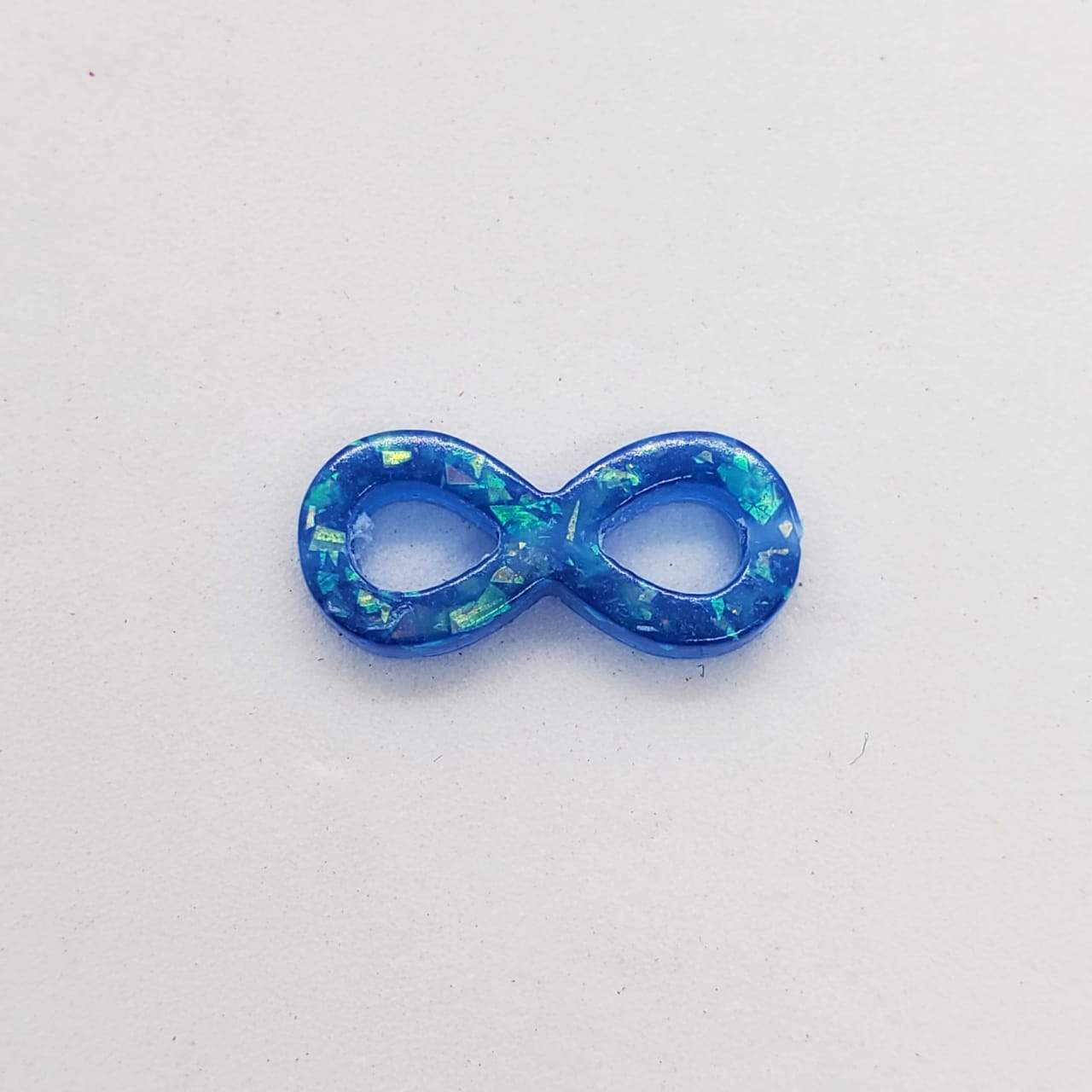 Dije Infinito Transversal de Acrílico acrilicos - Accesorios Rubi