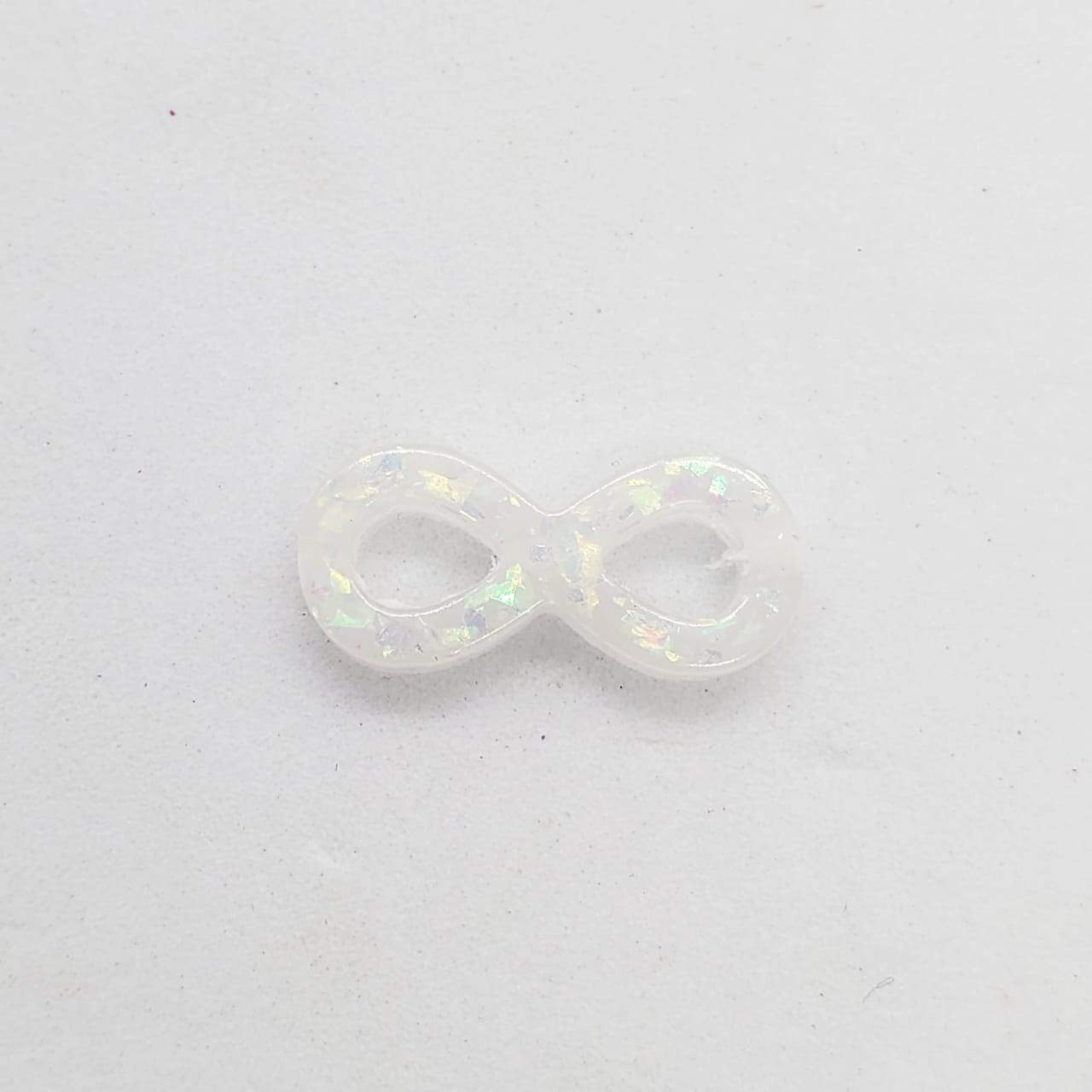 Dije Infinito Transversal de Acrílico acrilicos - Accesorios Rubi