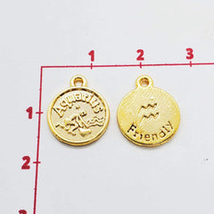 Dije Signo del Zodiaco 24K Dije - Accesorios Rubi