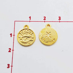 Dije Signo del Zodiaco 24K Dije - Accesorios Rubi