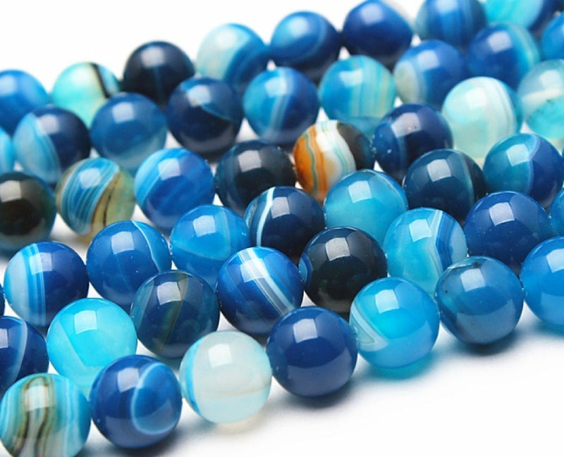 Ágata azul Piedra natural - Accesorios Rubi