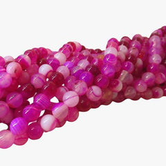 Ágata Rosa Piedra natural - Accesorios Rubi