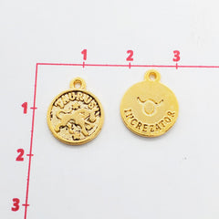 Dije Signo del Zodiaco 24K Dije - Accesorios Rubi