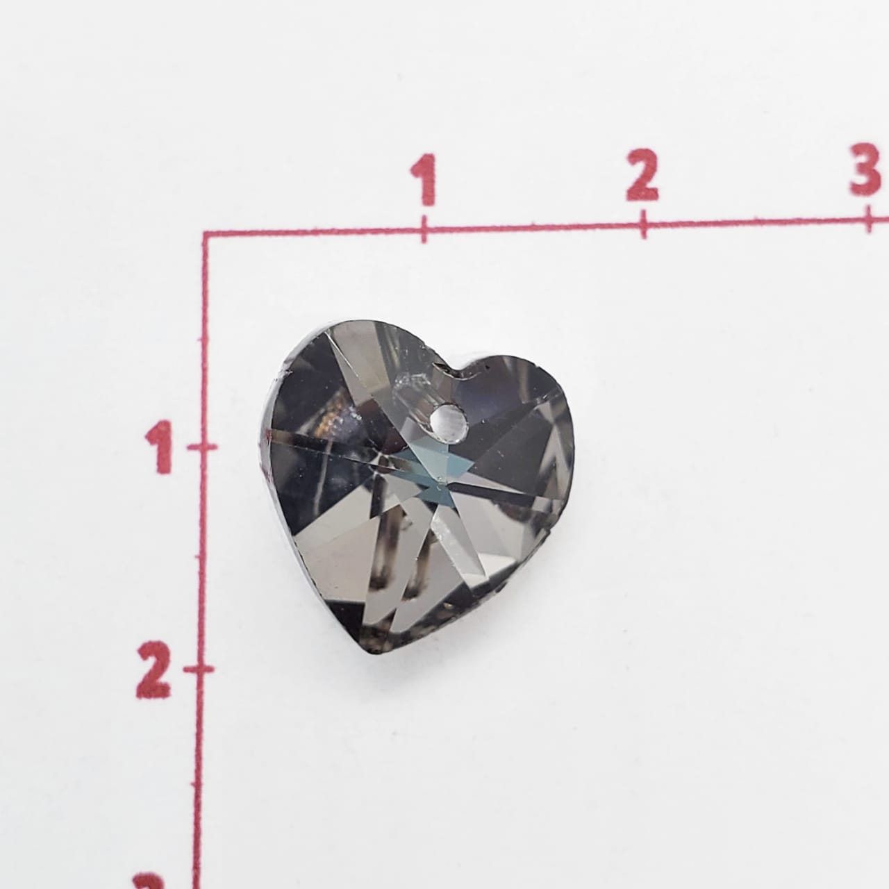 Dije Corazón de Cristal Dije - Accesorios Rubi