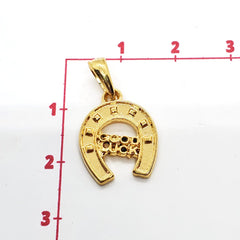 Dije Herradura Good Luck 24K Dije - Accesorios Rubi