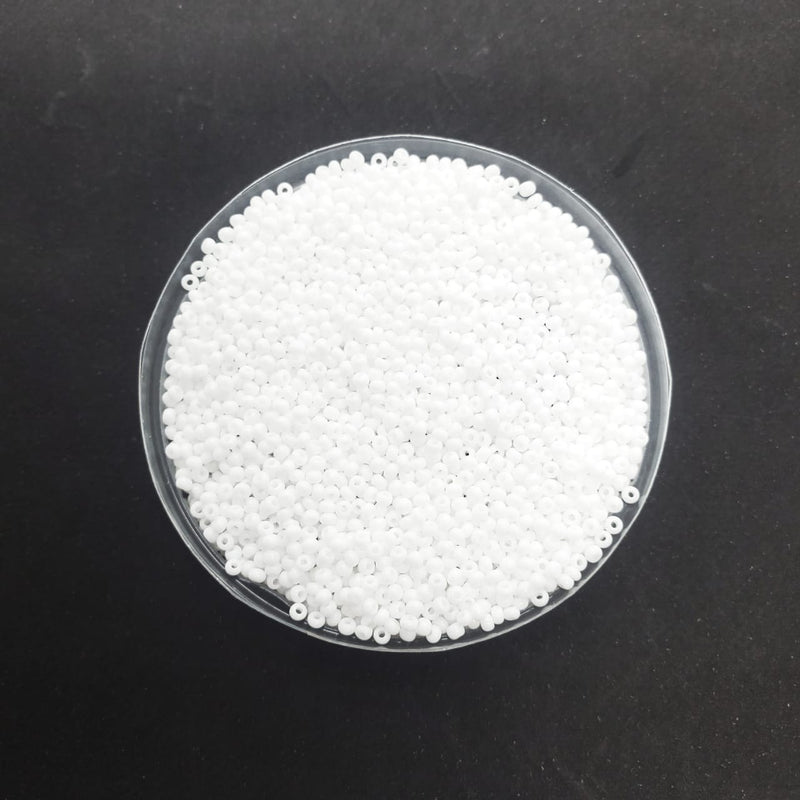 Chaquira calibrada 13/0 Blanco Chaquira calibrada - Accesorios Rubi