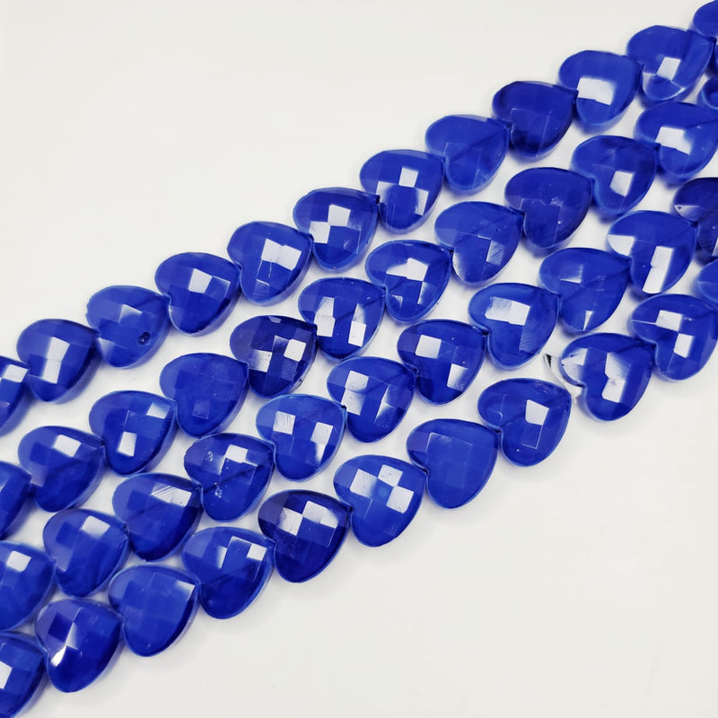 Cristal Corazón Azul Rey Mate 12 mm Cristal - Accesorios Rubi