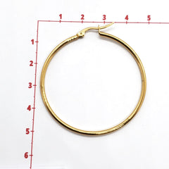 Arracada Lisa Acero Inoxidable Acero inoxidable - Accesorios Rubi