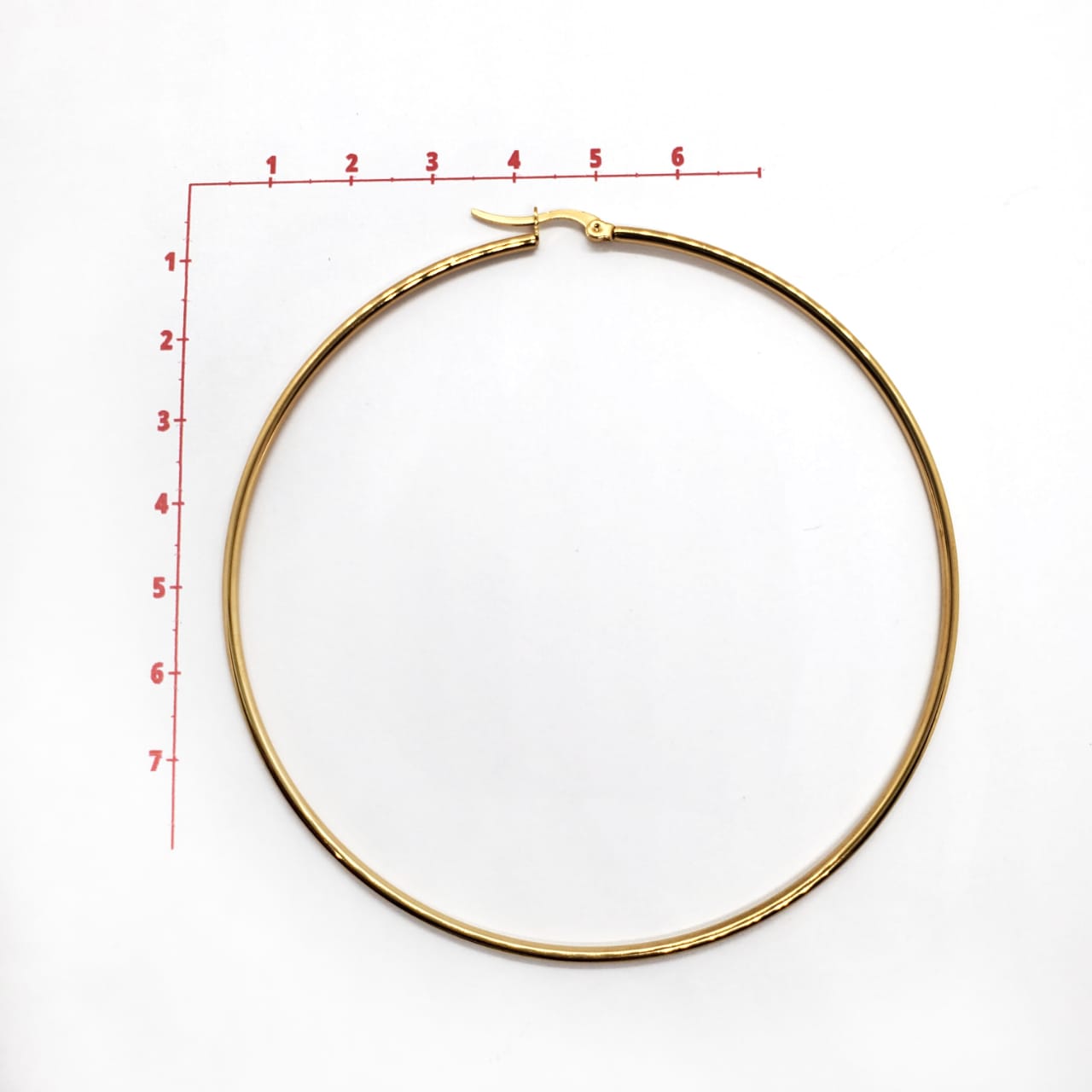 Arracada Lisa Acero Inoxidable Acero inoxidable - Accesorios Rubi