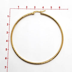 Arracada Lisa Acero Inoxidable Acero inoxidable - Accesorios Rubi