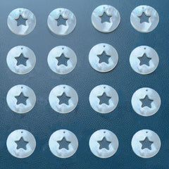 Dije Estrella Un Ojal Madre Perla Dije - Accesorios Rubi