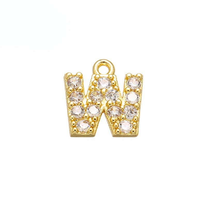 Dije Letra Chapa 18K Dije - Accesorios Rubi