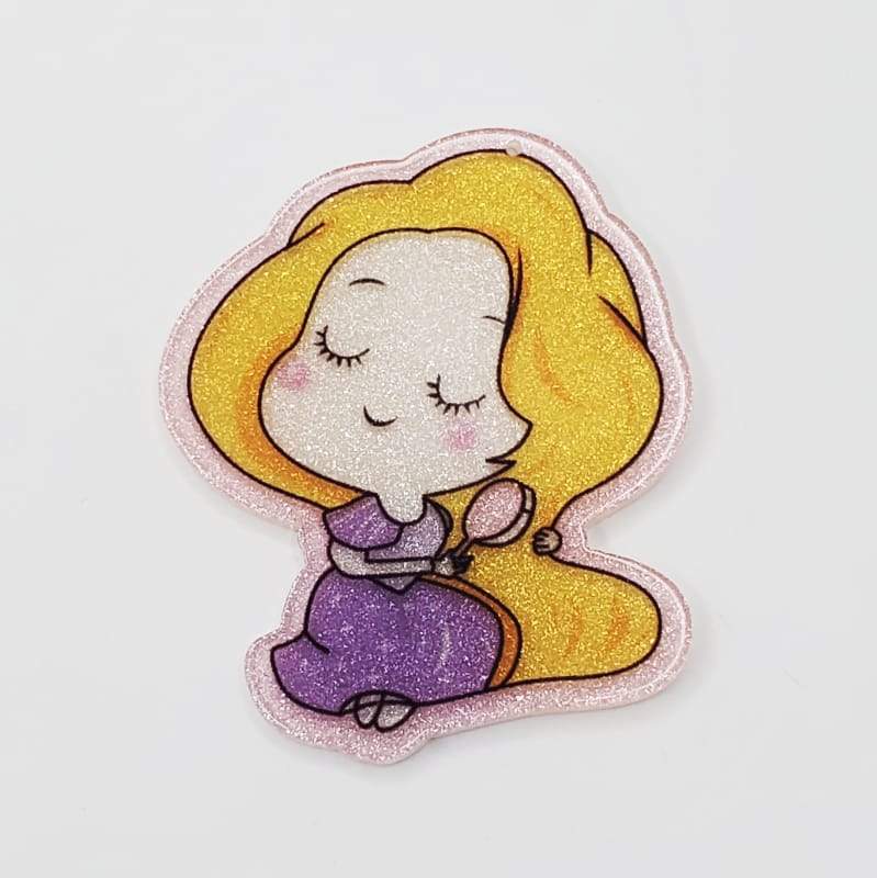 Dije Princesa de Acrílico Dije - Accesorios Rubi