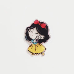 Dije Princesa de Acrílico Dije - Accesorios Rubi
