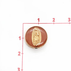 Dije Virgen Transversal Metal Dije - Accesorios Rubi