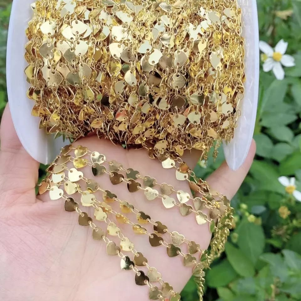 Cadena Corazón 18K Cadena - Accesorios Rubi