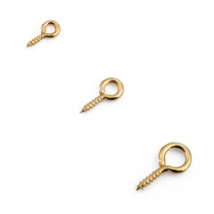 Tornillo con argolla para bisutería 2 - Accesorios Rubi