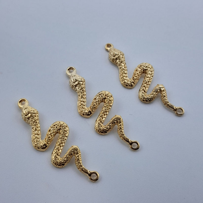 Dije Serpiente 1 24K Dije - Accesorios Rubi