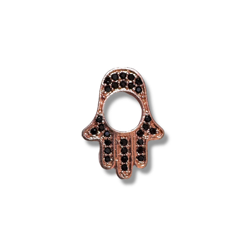 Dije Mano de Fatima Conector Micropave Latón