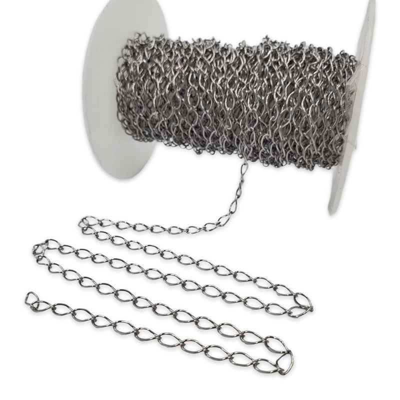 Cadena Extensión Chapa de Rodio Complementos - Accesorios Rubi