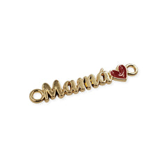 Conector Mamá Esmaltado Dije - Accesorios Rubi