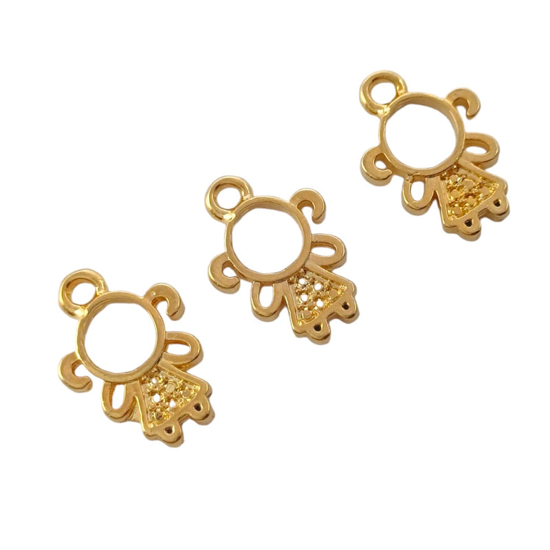 Dije Niña 24k Dije - Accesorios Rubi