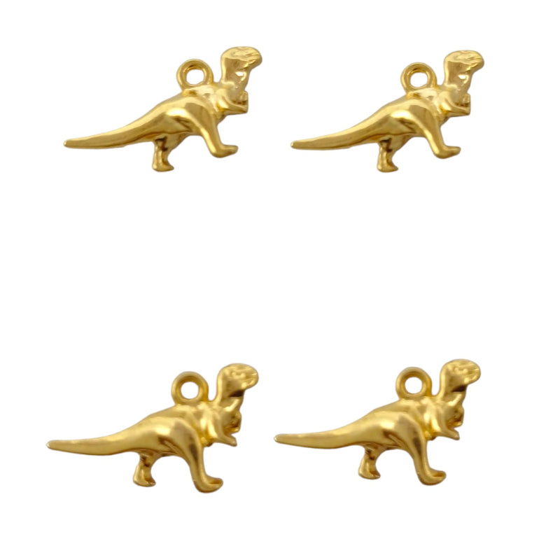 Dije Dinosaurio 24k Dije - Accesorios Rubi