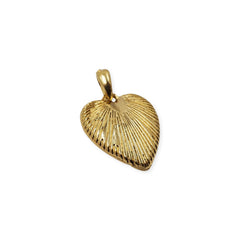 Dije Corazón 3 Oro Laminado Dije - Accesorios Rubi