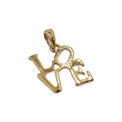 Dije LOVE Oro Laminado Dije - Accesorios Rubi