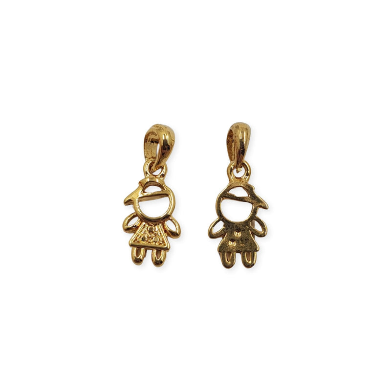 Dije Niña Oro Laminado Dije - Accesorios Rubi