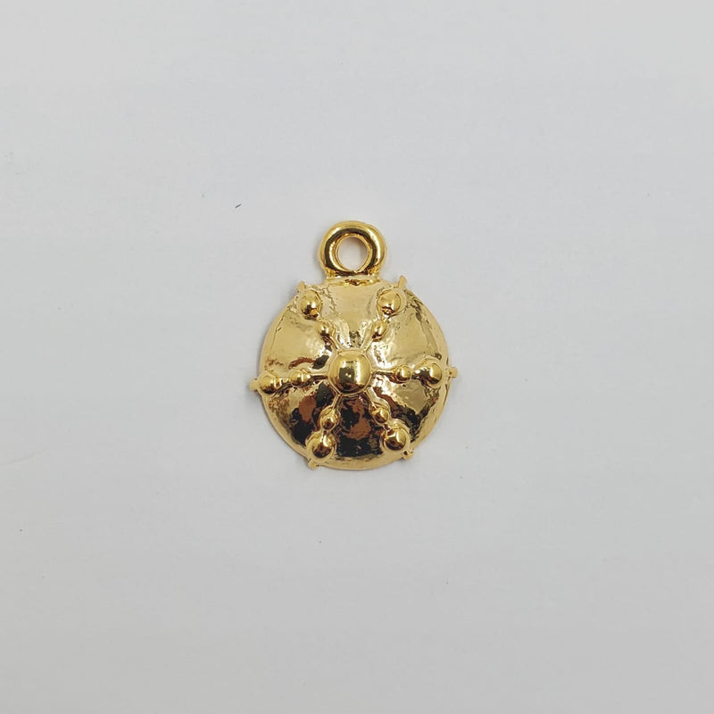 Dije Pan de Muerto Oro Laminado Dije - Accesorios Rubi