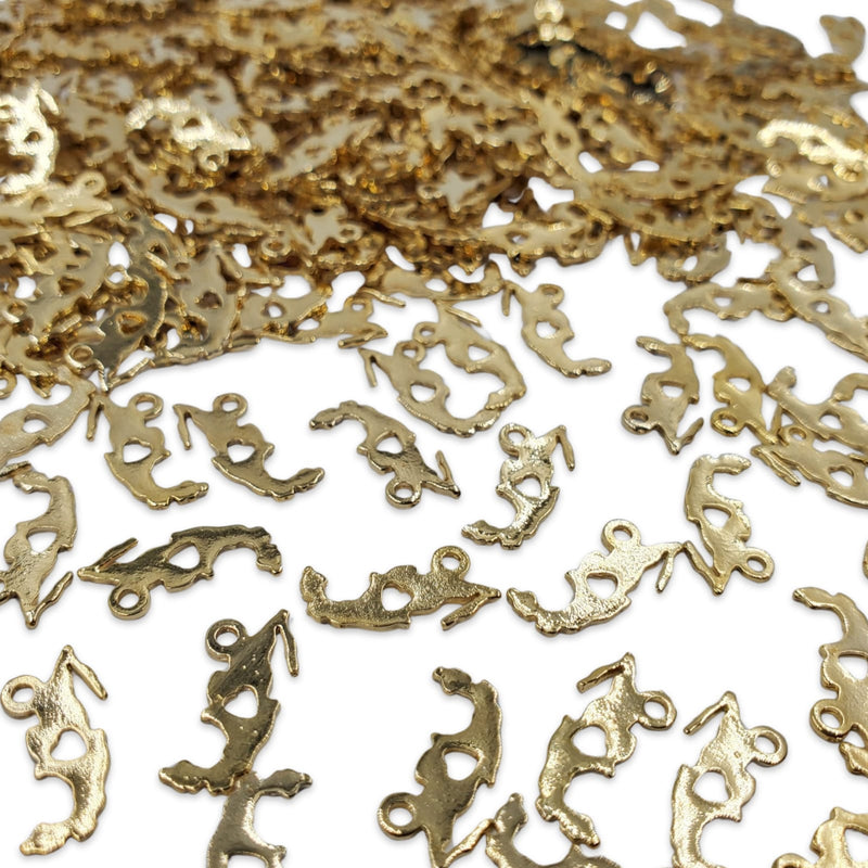 Dije Silueta México Oro Laminado Dije - Accesorios Rubi